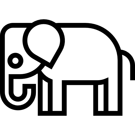 Elephant Facing Left